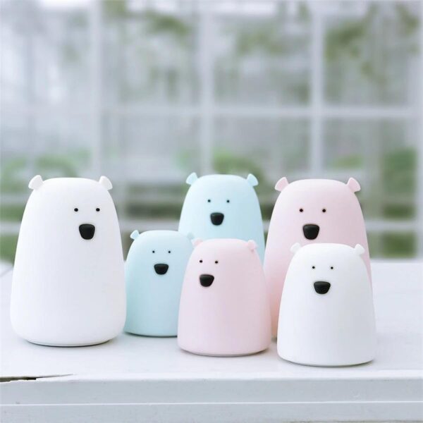 Bear Silicone LED Night Light